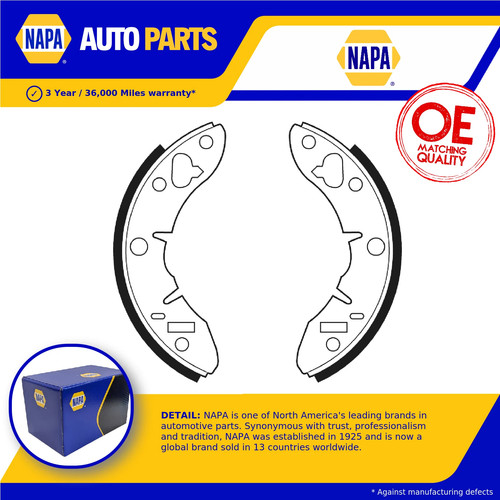 Brake shoes set fits - brake,