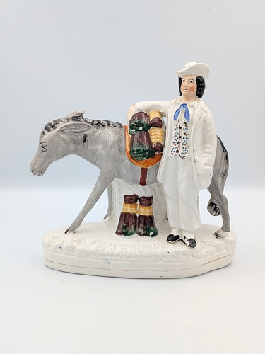 Victorian staffordshire figure - victorian,