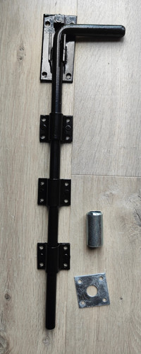 Birkdale drop bolt gate - bolt, garage