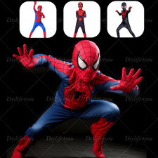 Kids SpiderMan Cosplay Costume