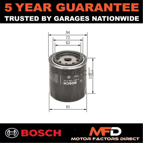 Oil filter bosch fits land - bosch,