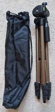 +++ New Aluminium Lightweight Tripod With 4 Sections Maximum Height: 1240 mm +++