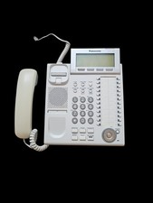 Panasonic KX-TD346 Digital Display Phone In White,  Off Desk, Needs Line Cord