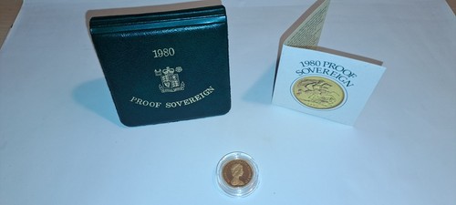 1980 proof full - 1980, gold