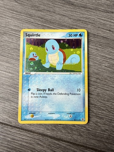 Pokemon squirtle holo card - pokemon,