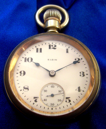 Antique elgin size pocket - antique,