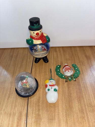 Vintage plastic christmas - plastic,