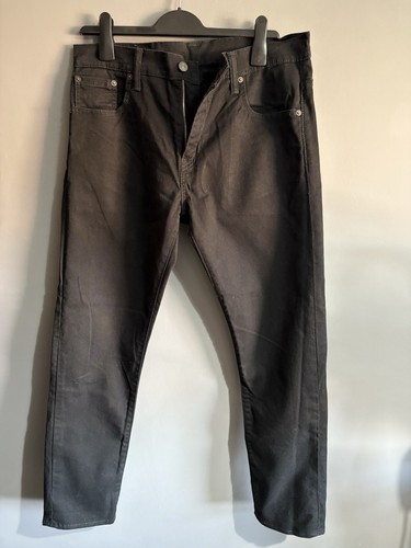 Levis men black 520 jeans - black,