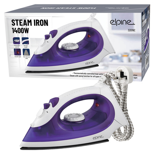 Elpine 1400w steam - elpine, iron