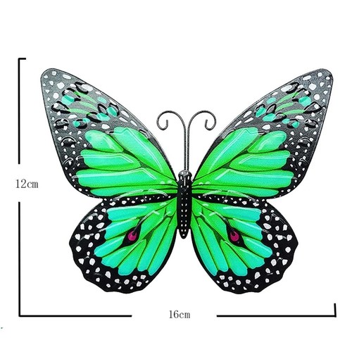 Large iron butterflies outdoor - iron,
