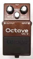 BOSS OC-2 Octave Guitar Effects Pedal 1991 #587 ACA 12V DHL Express or EMS