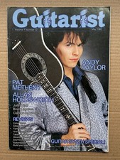 DURAN DURAN/ANDY TAYLOR GUITARIST MAGAZINE MAY 1985 - ANDY TAYLOR COVER WITH MOR