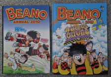 2 x Beano Annuals - 2010 &