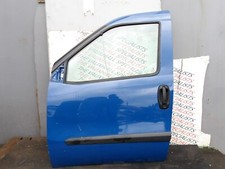 FIAT DOBLO 16V SX MULTIJET MK2 2010-2018 LEFT FRONT N/S/F DOOR BARE BLUE 38909