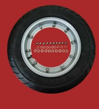 Vespa Stainless Steel A2 Domed