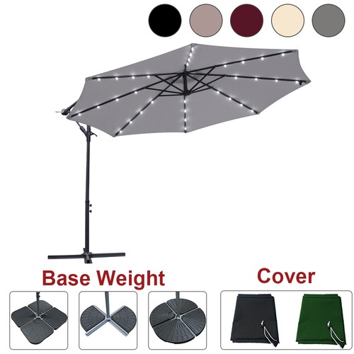 Garden hanging parasol - 3m,