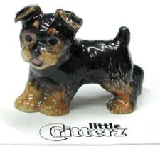 Little Critterz Miniature Porcelain Animal Yorkshire Terrier Puppy "Smoky" LC805