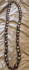 Shiny multi coloured beaded - multi,