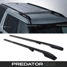 CAR ROOF RAILS BLACK ALUMINIUM