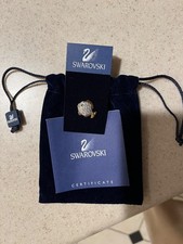 Swarovski fish tie tack pin