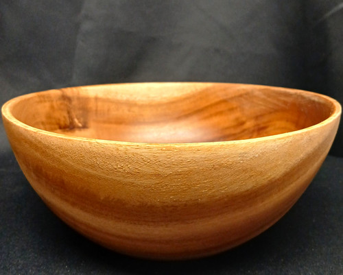 Hand turned cherry wood - hand,