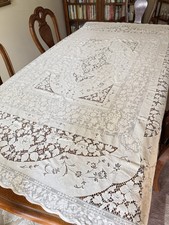 Vintage Italian Linen Cutwork