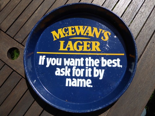 Vintage mcewan lager - vintage,