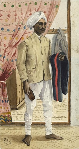 Chokra portrait india 1889 - india,