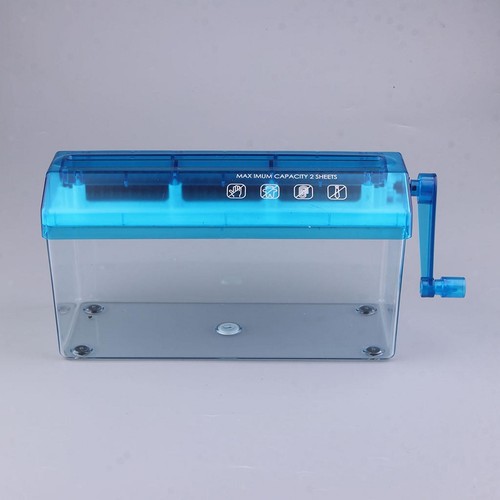 Portable paper shredder manual - portable,