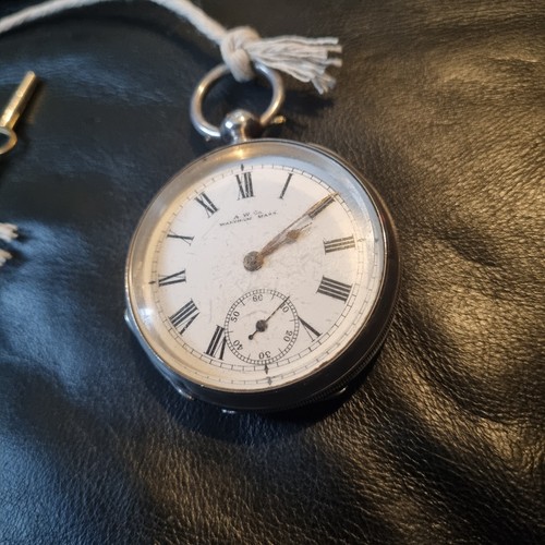 Antique silver pocket - silver, watch