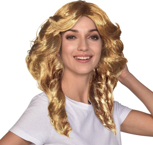Amscan agnetha 70s wig - agnetha, blonde