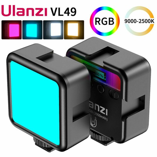 Ulanzi vl49 mini rgb led - rgb, video