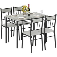 HOMCOM 5 Pieces Dining Room