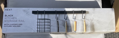 Black next moderna kitchen - black,