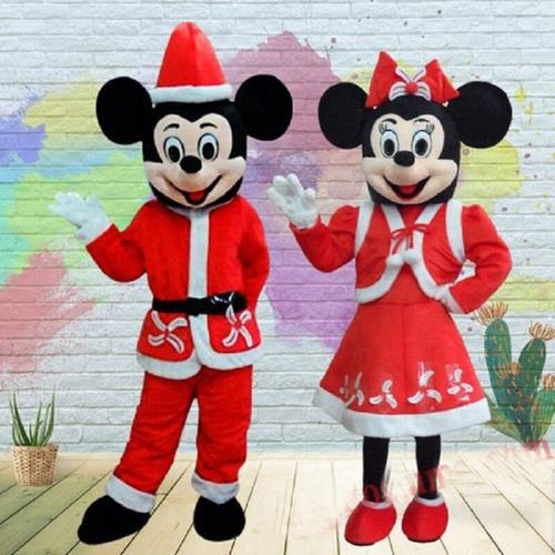 Xmas mickey minnie - &,