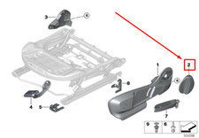 New bmw f39 front left - x2,