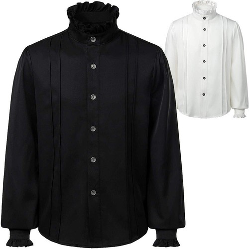 Men retro shirt top - shirt, gothic