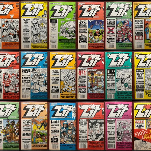 Huge lot zit comics - zit,