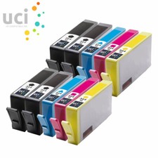 10 Ink UCI Brand fits for HP PhotoSmart Printer 5510 5515 5520 6510 6520 364XL