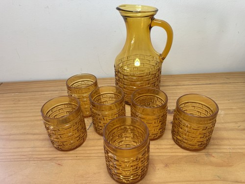 Vintage bormioli amber - bormioli, 6