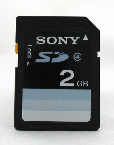 2gb sony class - sony, sd
