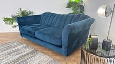 DFS Roxie 3 Seater in Dark Blue
