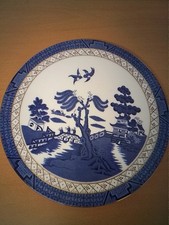 Royal Doulton Booths Real Old Willow TC 1126 Large Gateaux Cake Stand  11" VGC