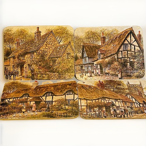 Vtg placemats set - vtg, of