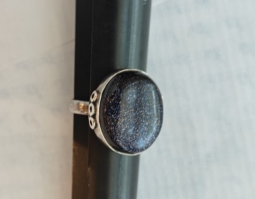 Vintage sterling silver blue - sterling,