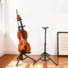 Violin Stand with Bow Holder