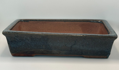 Ceramic glazed bonsai pots - glazed,