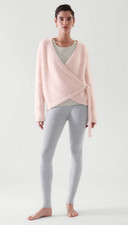 COS Women Pink Wrap Cardigan