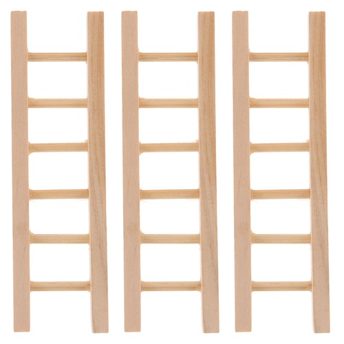 3pcs durable mini wood ladder - 3pcs,