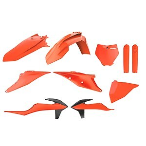 Polisport plastics kit - polisport, fluo